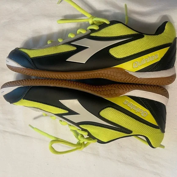 Diadora Quinto 6  ID . men  Sneakers - Yellow and Black - Picture 4 of 10